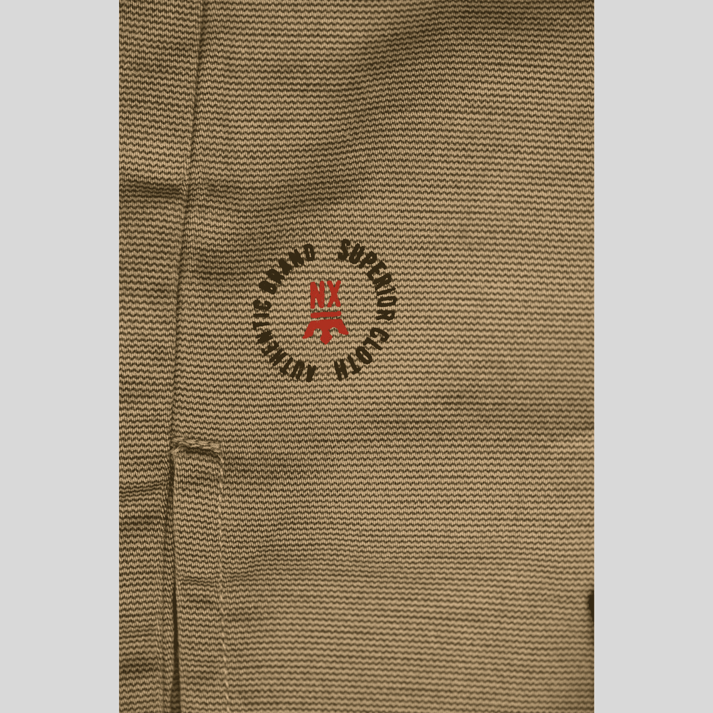 Boys Leisure Plain Cotton Shorts Full Elastic - Grey