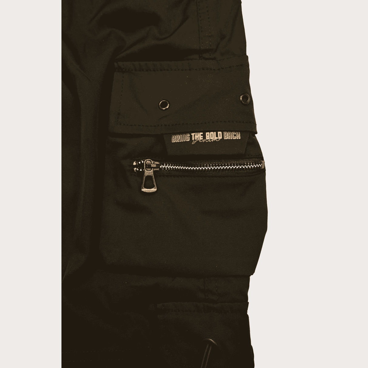 Boys Casual Printed Cotton Joggers With Rib - Black