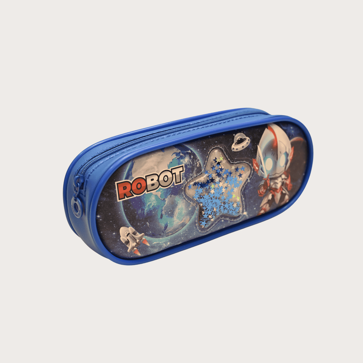 RS Pouch SINGLE ZIP Free Size - Blue.