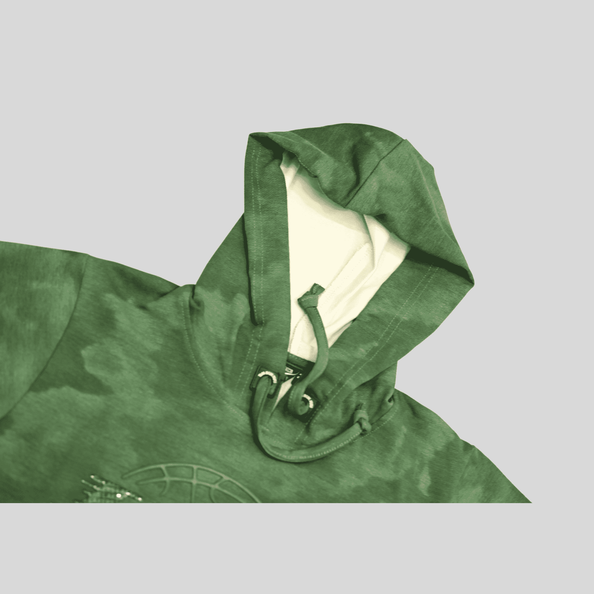 Boys Casual Full Sleeves Printed Hoodies T-Shirt - Green