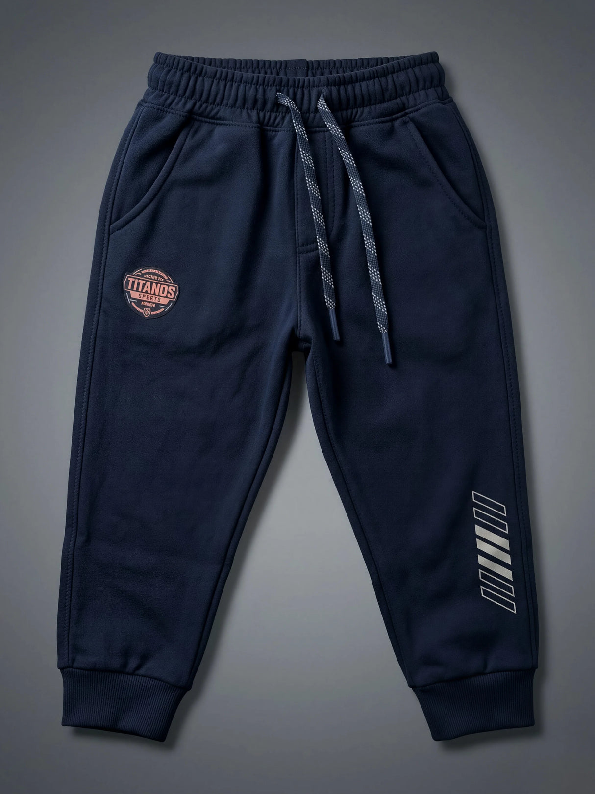 Boys Navy Blue Active Trackpants