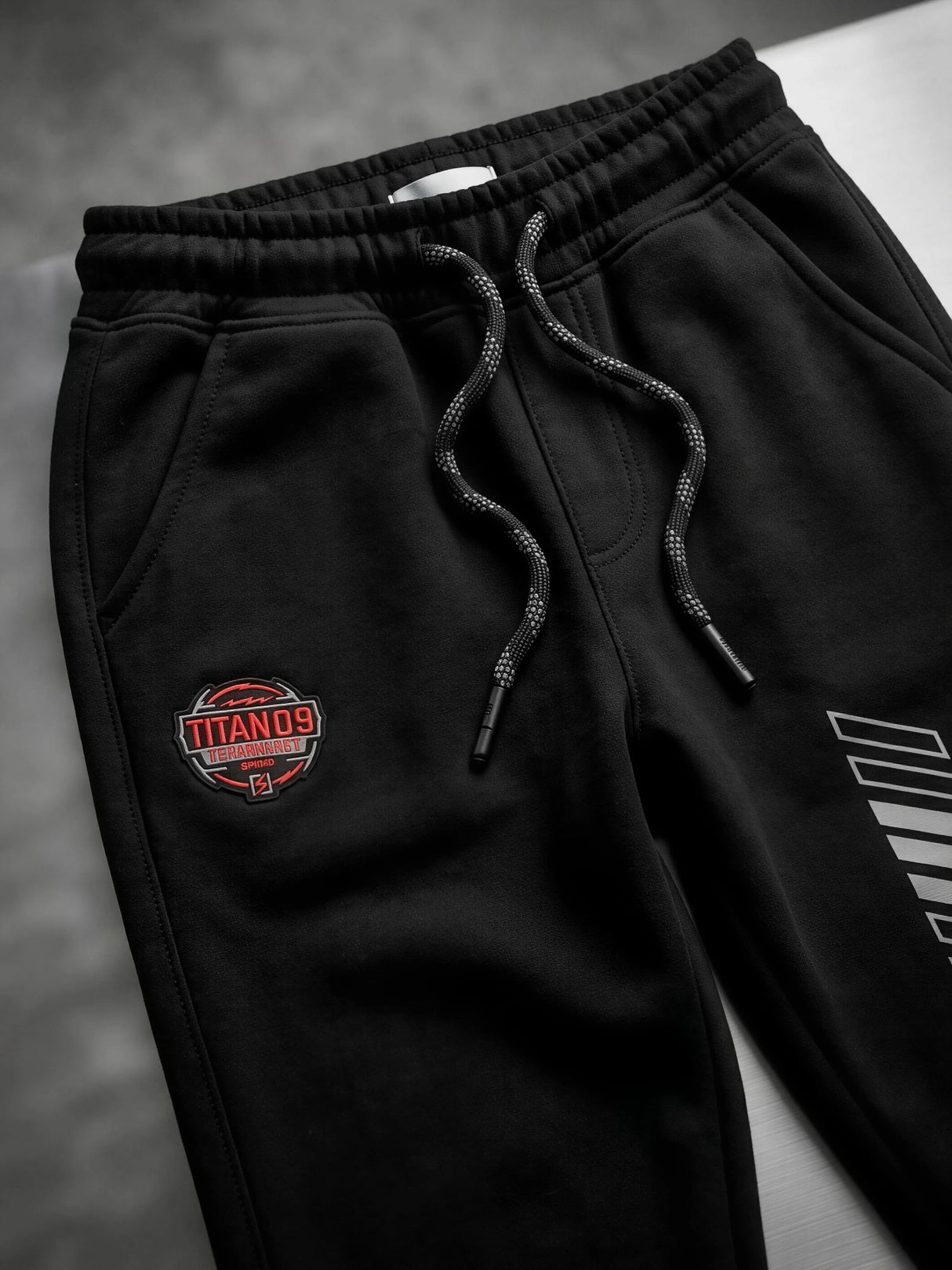Boys Black Performance Sports Trackpants