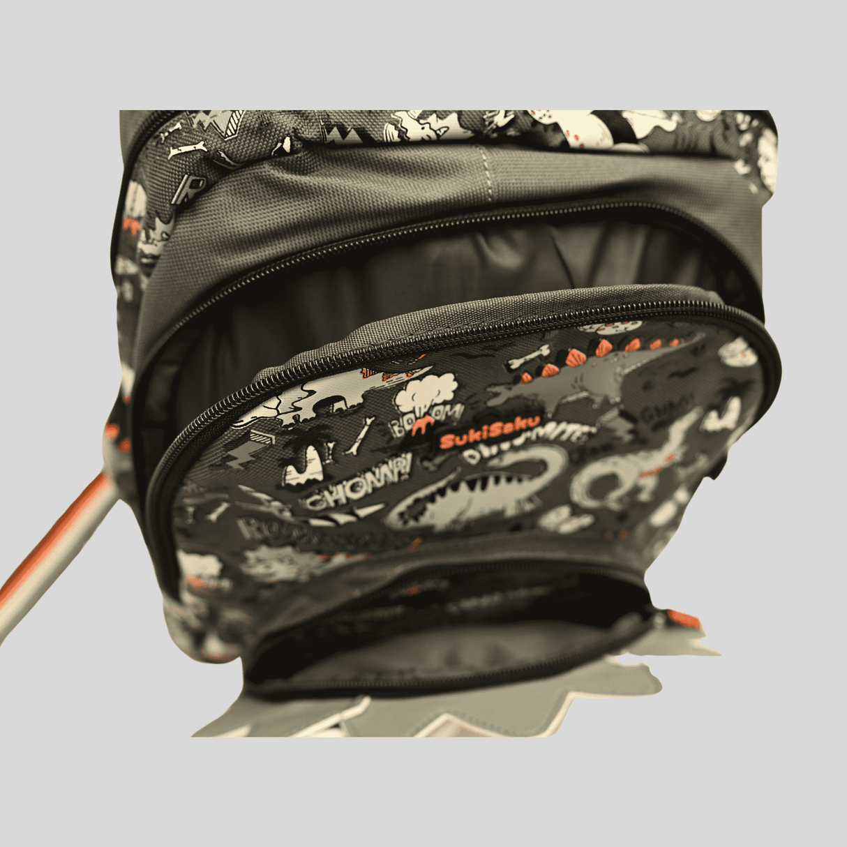 BT School Bag Back Pack For UNISEX - Grey.