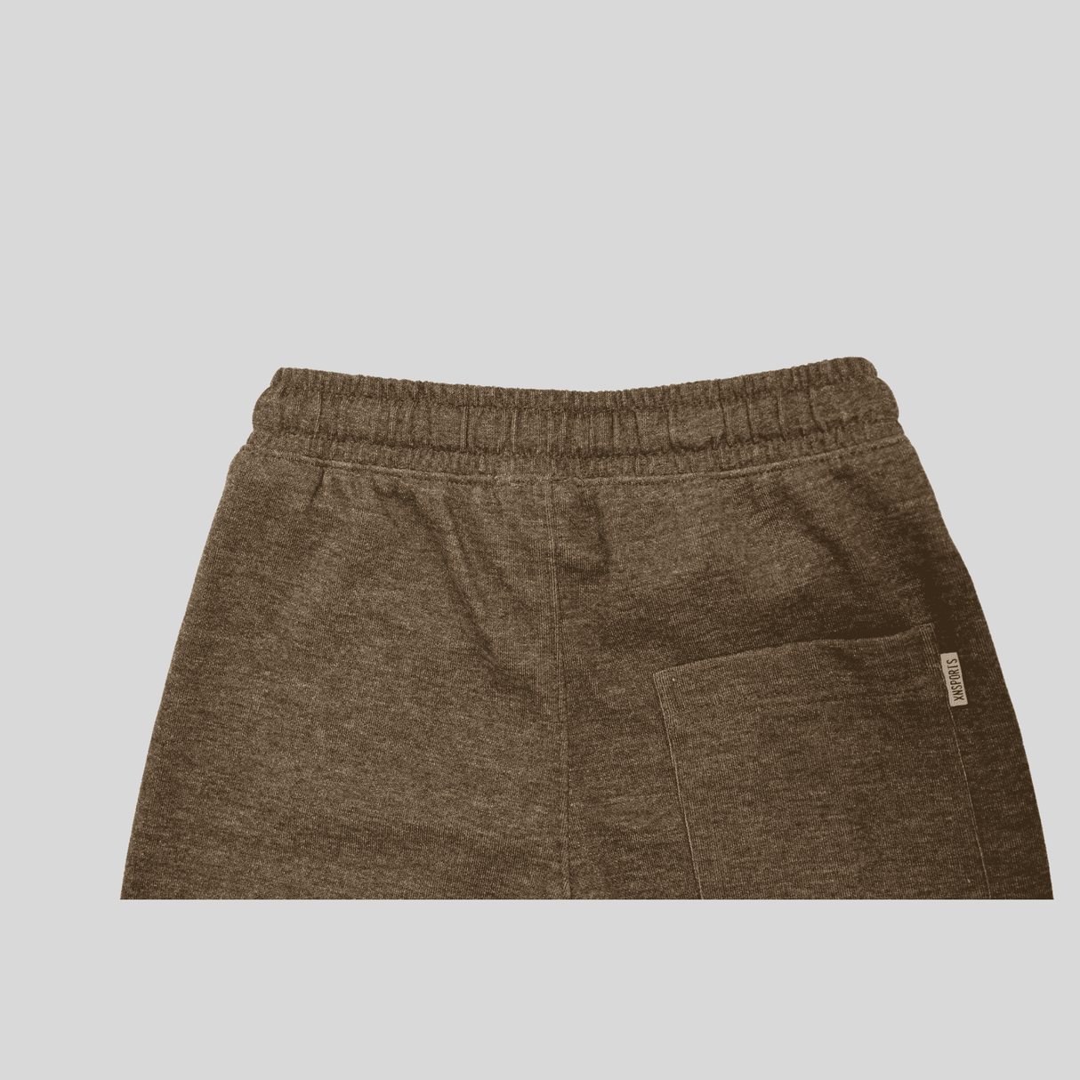 Boys Leisure Plain Rib Waist Track Pant W/O Rib - D.Grey