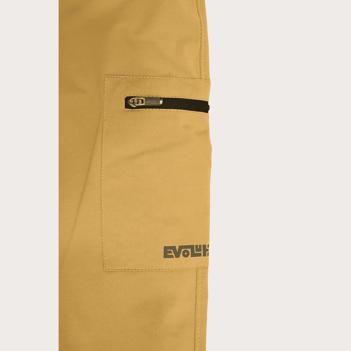 Boys Leisure Plain Rib Waist Track Pant With Rib - Cream