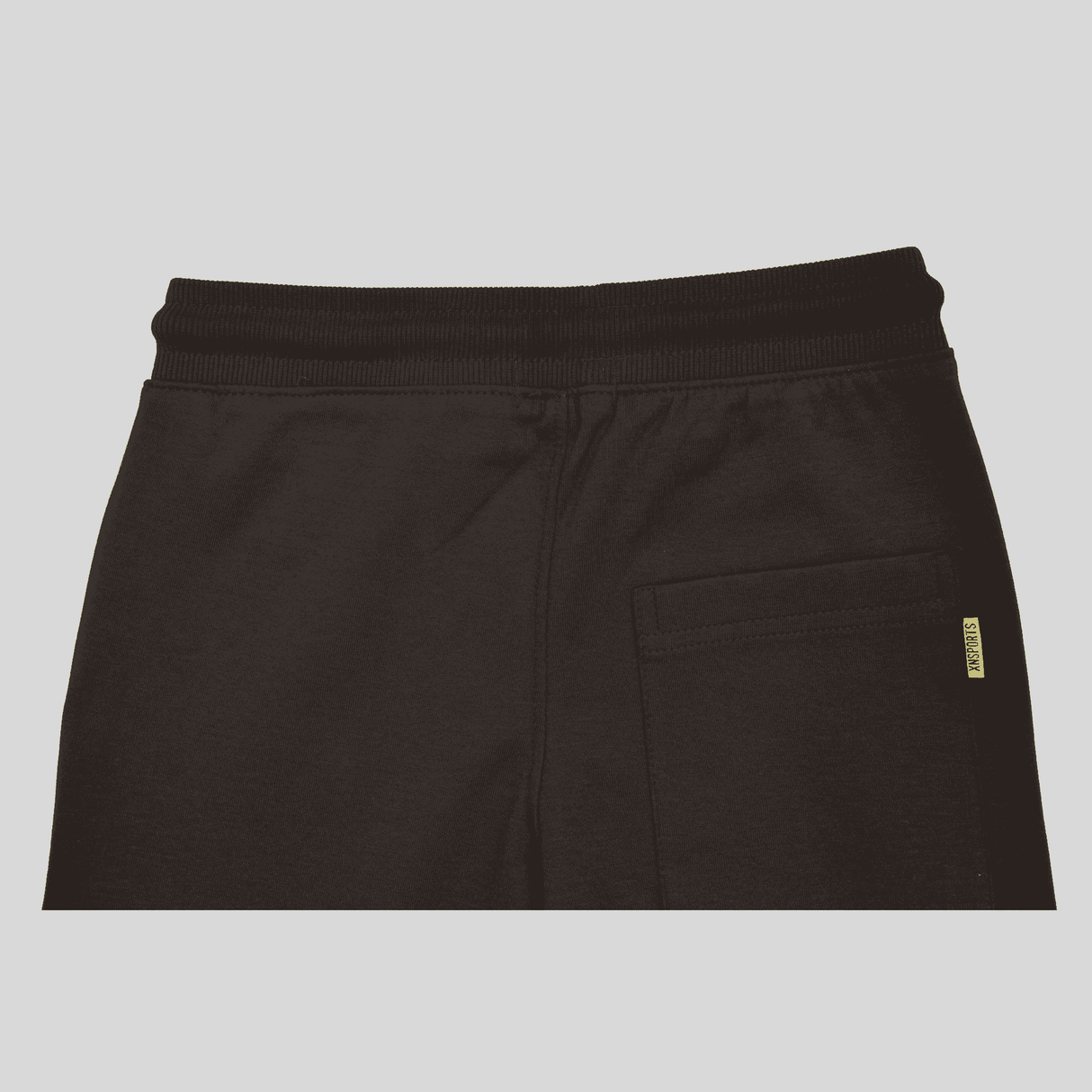 Boys Leisure Plain Rib Waist Track Pant With Rib - Navy Blue