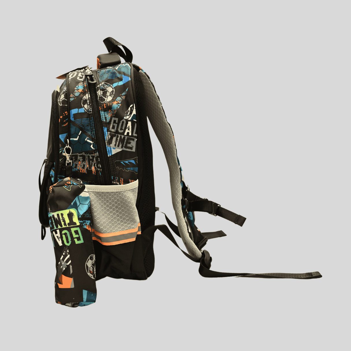 BT School Bag Back Pack For UNISEX - Grey.