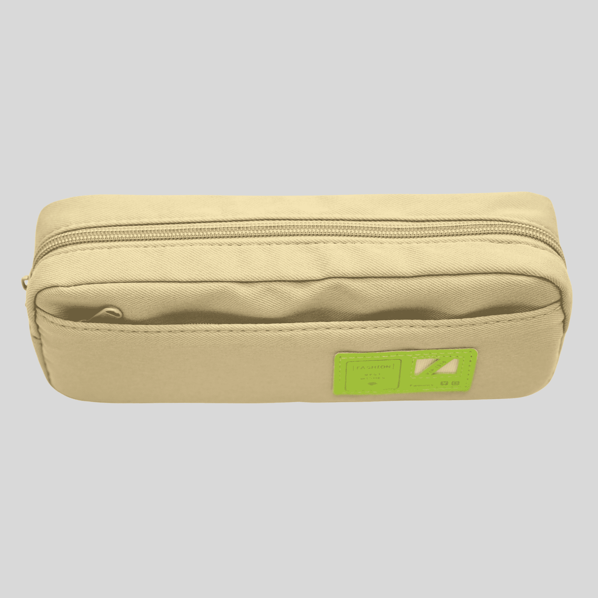 RS Pouch SINGLE ZIP Free Size - Grey.