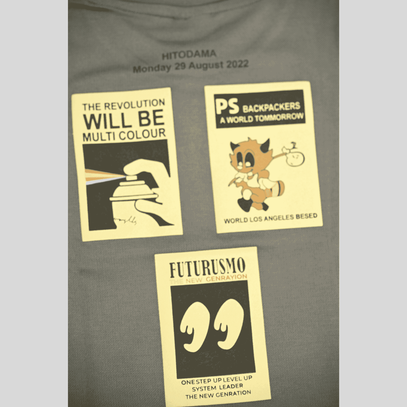 Boys Casual Half Sleeves Printed Round Neck T-Shirt - Grey