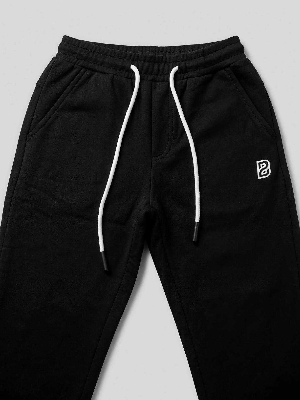 Trepo Boys Premium Black Trackpants