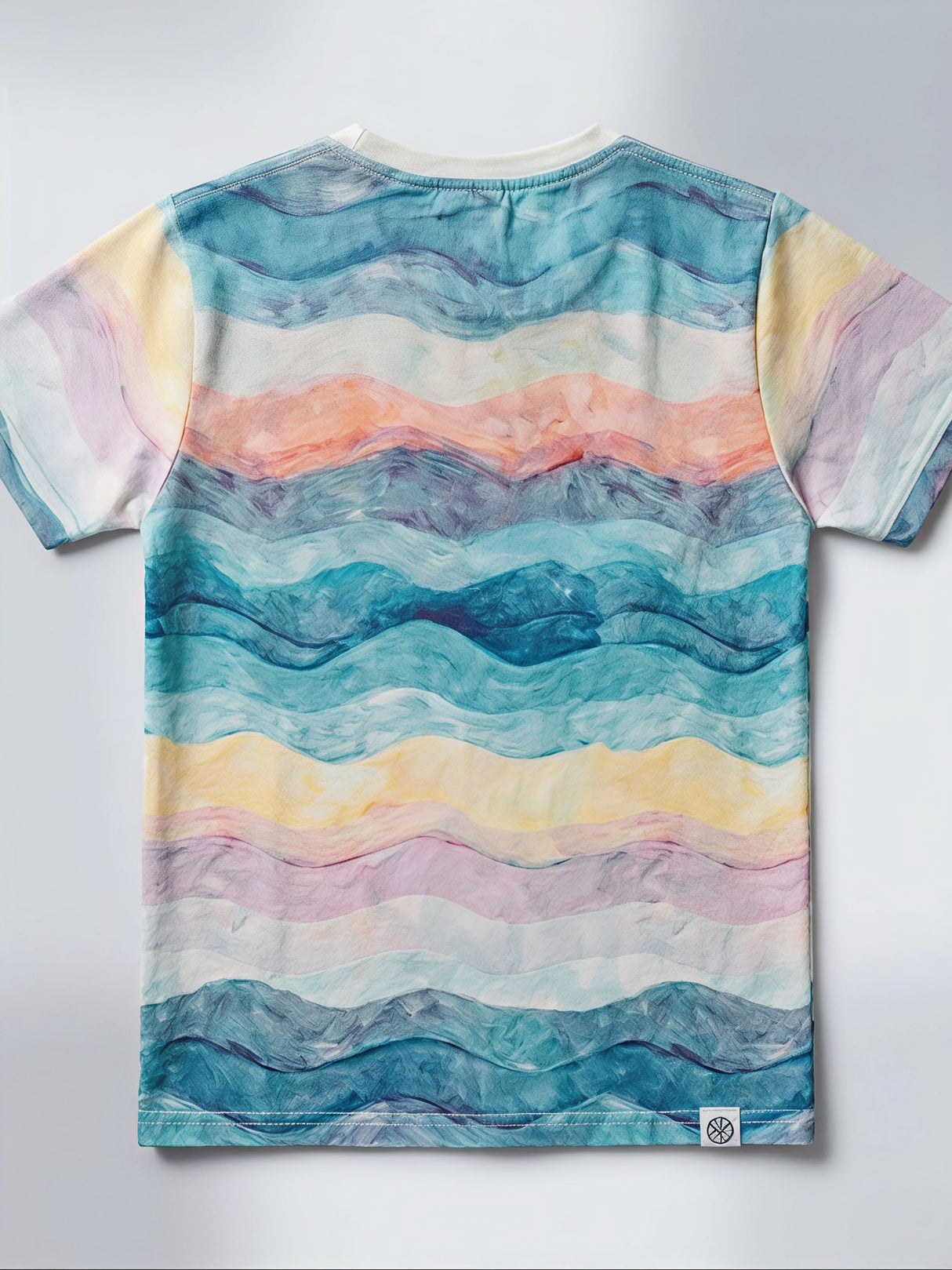 Boys Blue Graphic Print Crew Neck T-Shirt