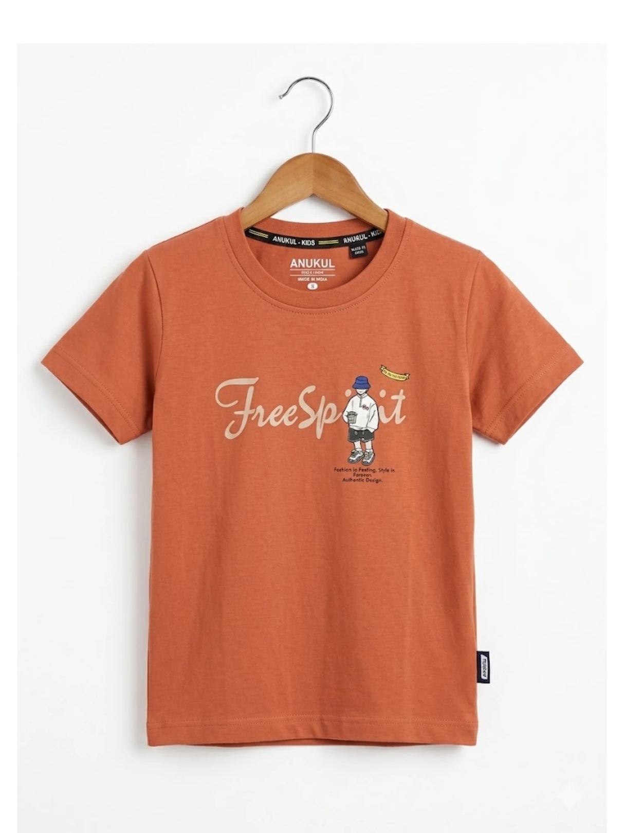 Boys Green Free Spirit Cotton T-Shirt and Shorts Set