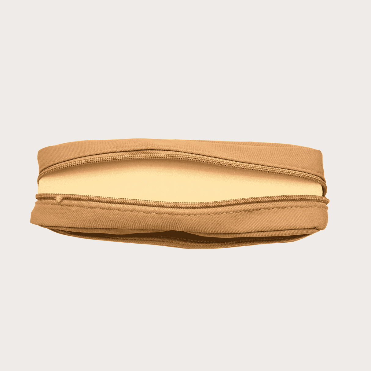 RS Pouch SINGLE ZIP Free Size - Brown