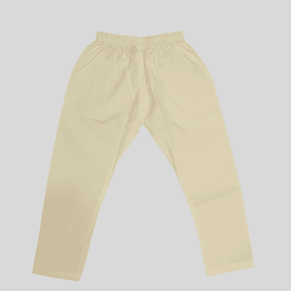 Boys Traditional Printed Chudidar Kurta Set - Blue