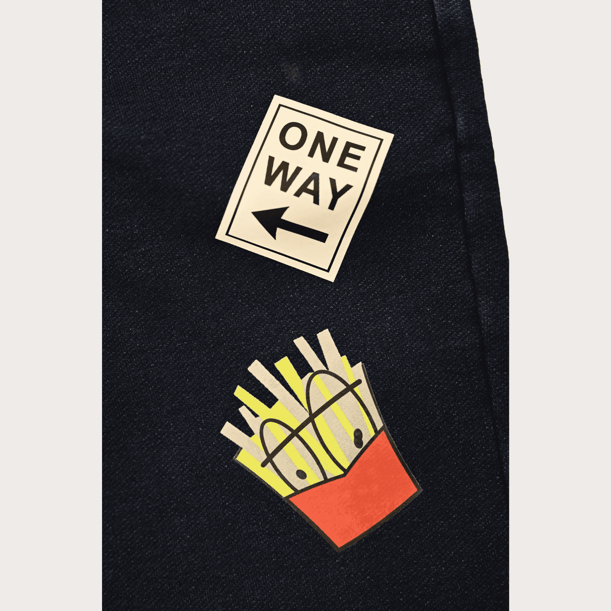 Boys Casual Plain Jeans Shorts Full Elastic - Blue