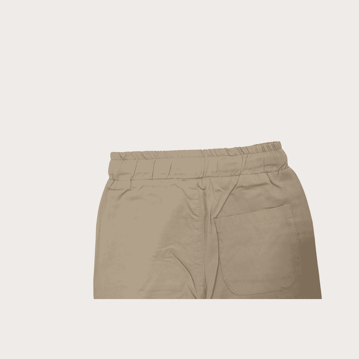 Boys Leisure Plain Rib Waist Track Pant W/O Rib - L.Grey