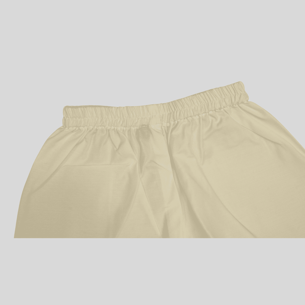 Boys Traditional Printed Chudidar Kurta Set - Blue