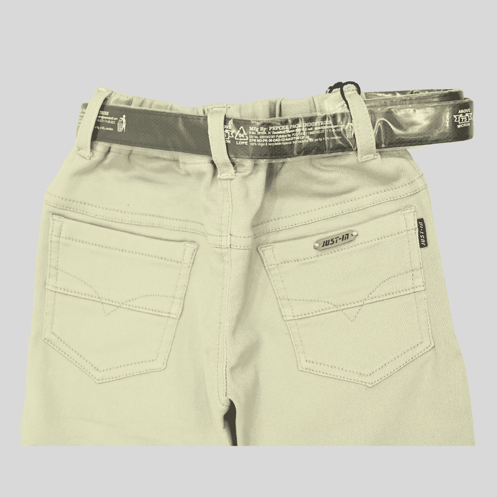 Boys Casual Stylish Pant for Boy - Light Grey