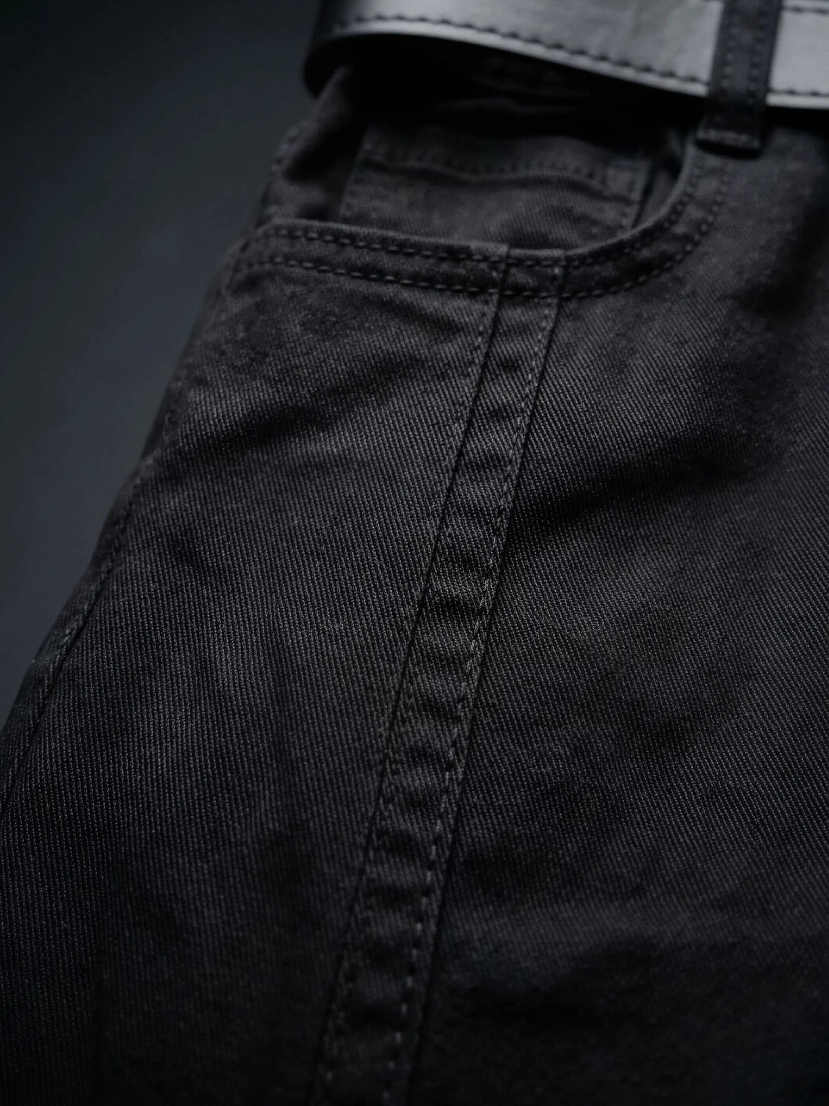 Boys Black Relaxed Fit Casual Trousers