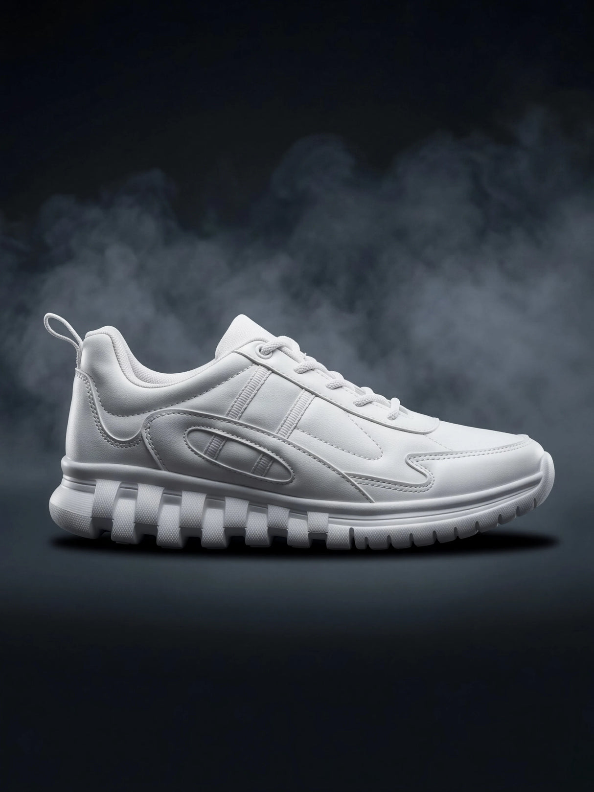 Liberty Force 10 White Lace School Shoes.