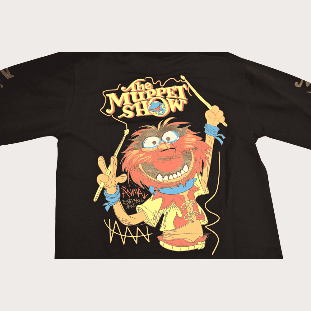 Boys Casual Coordinate Sets Printed Full Sleeves Track Pant Set - Navy Blue