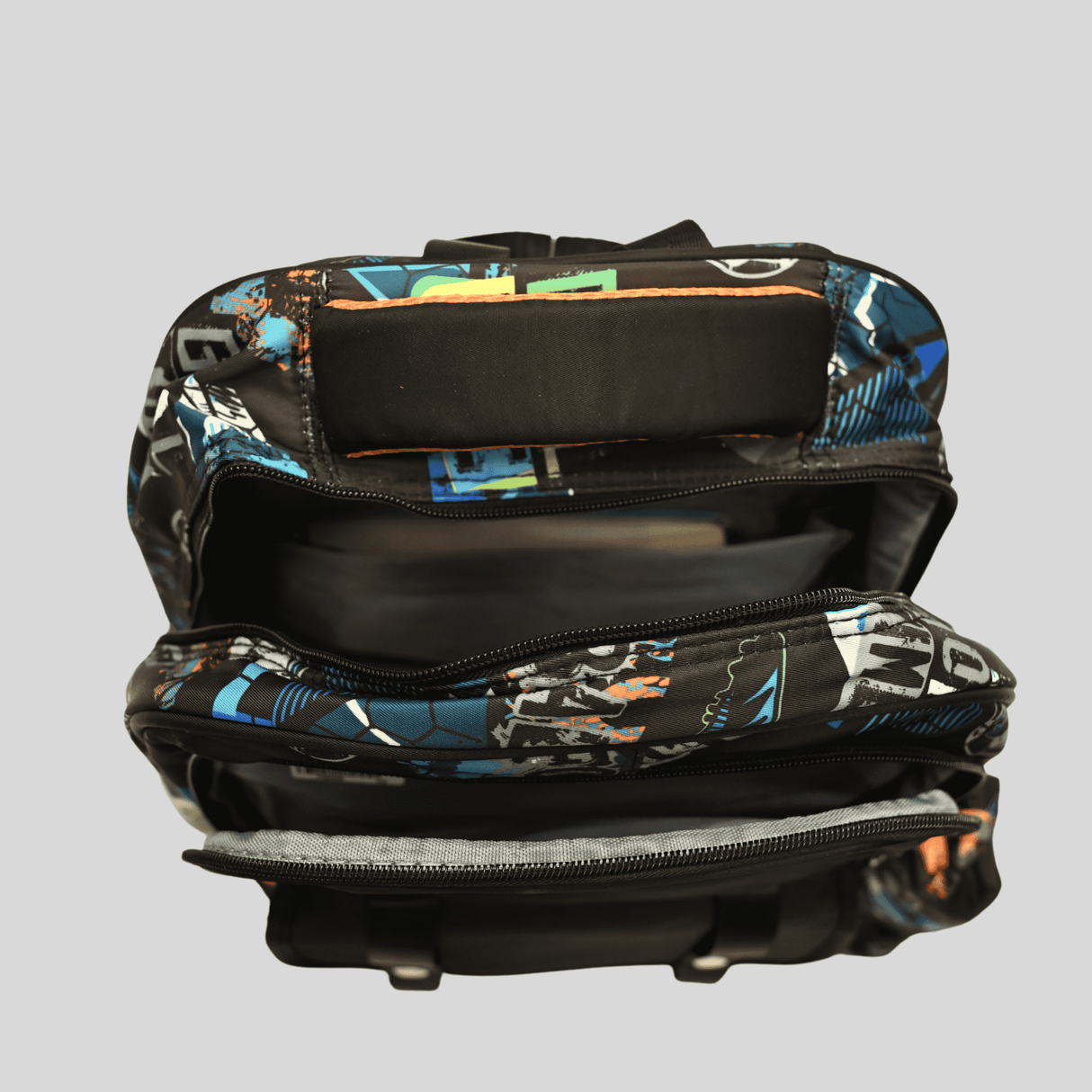 BT School Bag Back Pack For UNISEX - Grey.