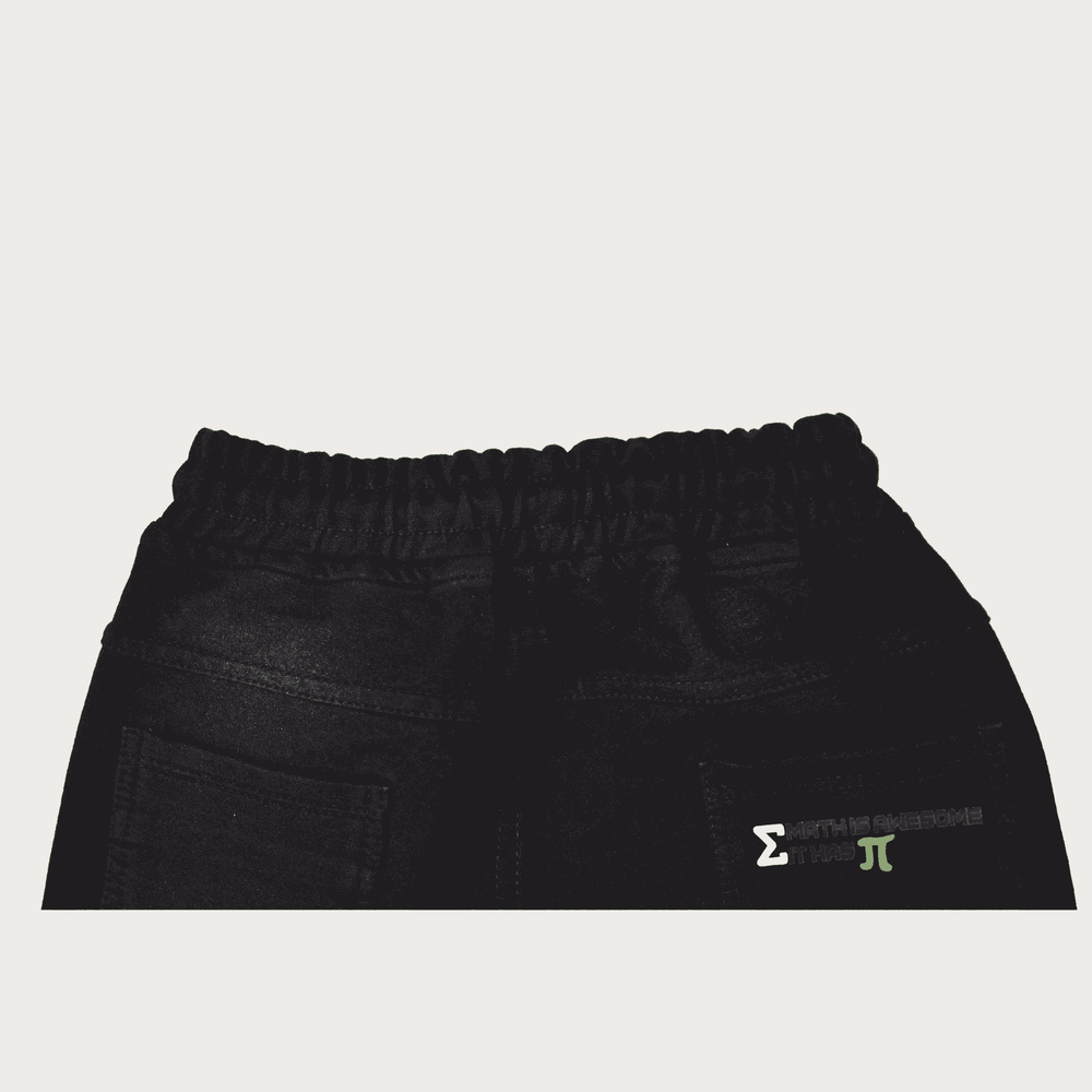 Boys Leisure Plain Elastic Waist Shorts Full Elastic - D.Blue