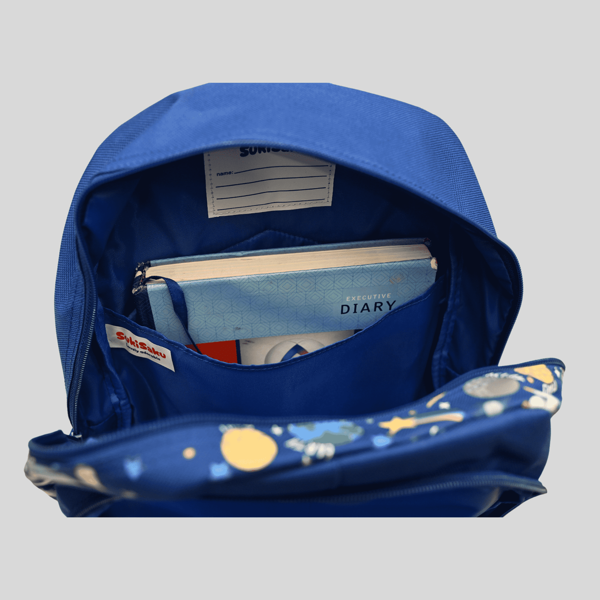 BT School Bag Back Pack For UNISEX - Blue.