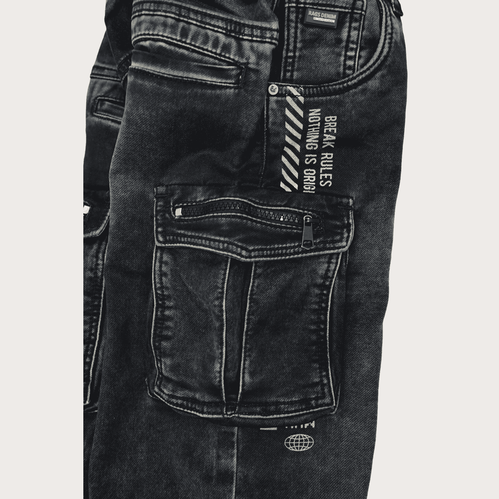 Boys Casual Stylish Regular Fit Pant for Boy - Dark Blue