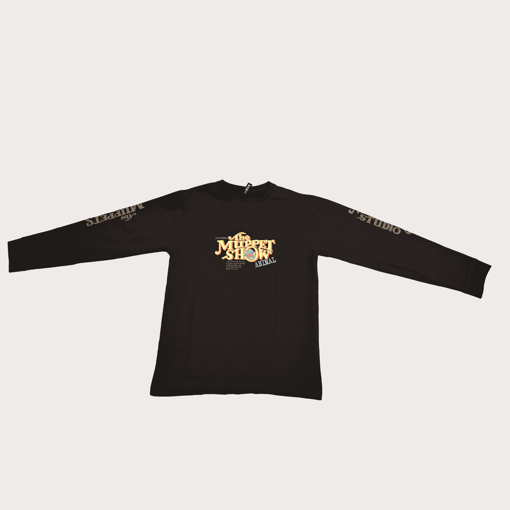 Boys Casual Coordinate Sets Printed Full Sleeves Track Pant Set - Navy Blue