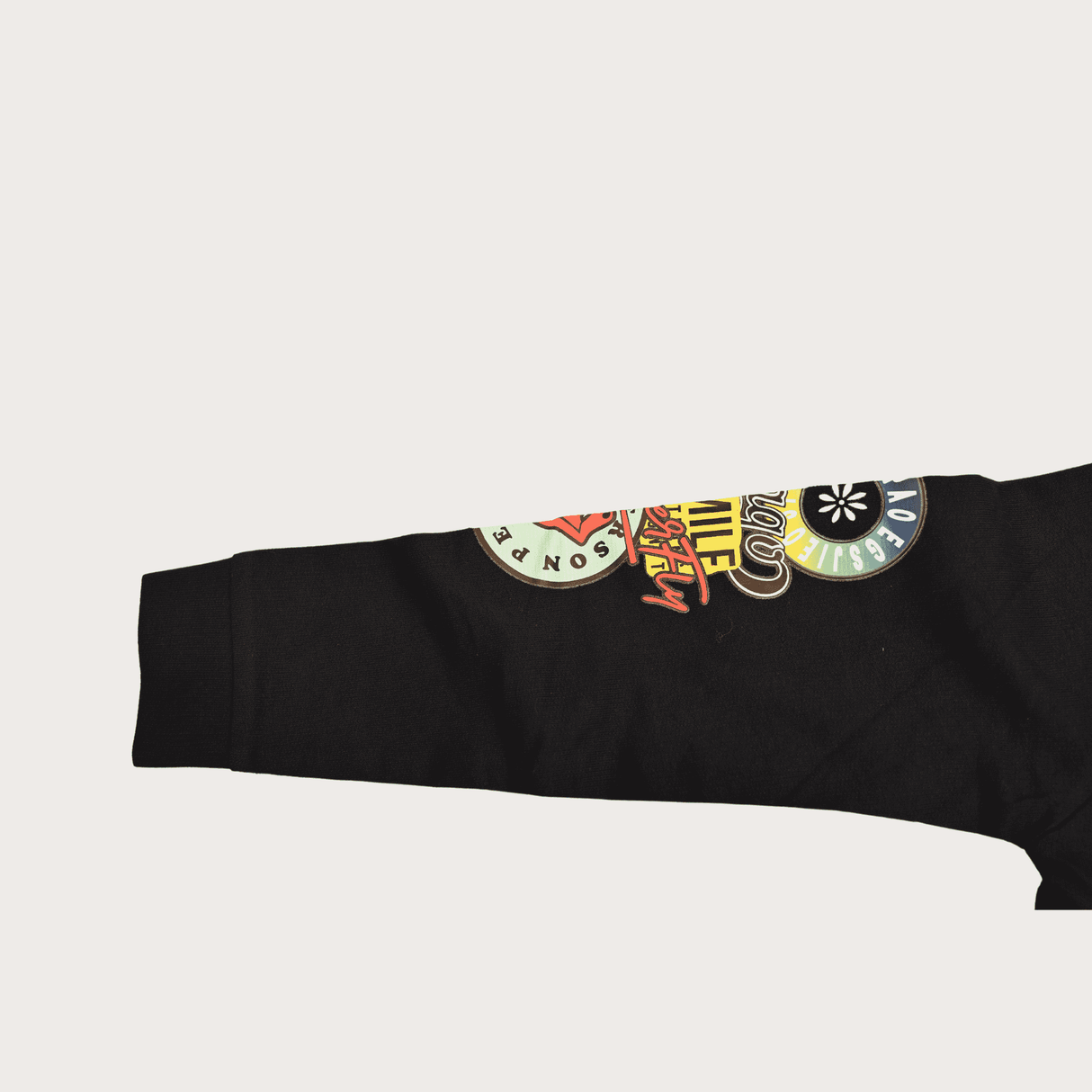 Boys Casual Coordinate Sets Printed Full Sleeves Track Pant Set - Navy Blue