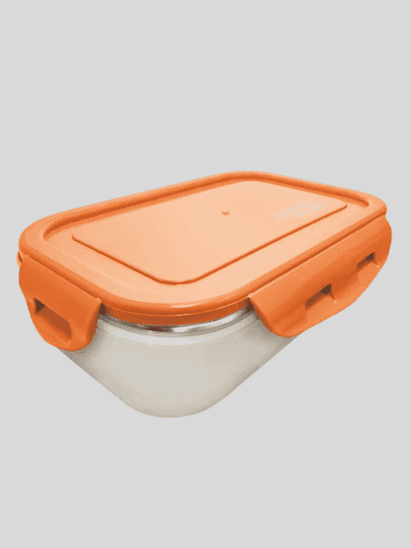Jaypee Lunch Box Steel Buddys 750 Ml Orange For Unisex.