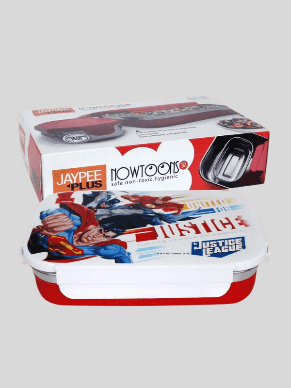 Jaypee Lunch Box Steel Nowtoons Sr 800 Ml Red For Unisex.