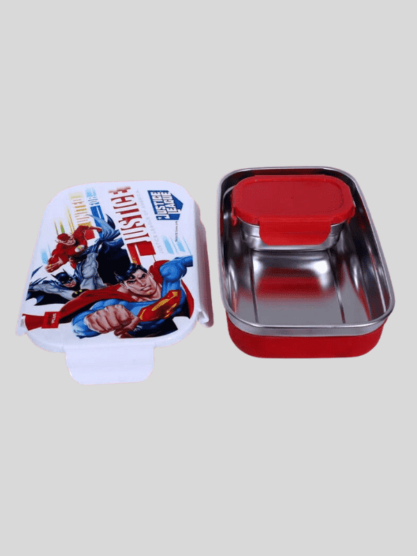 Jaypee Lunch Box Steel Nowtoons Sr 800 Ml Red For Unisex.