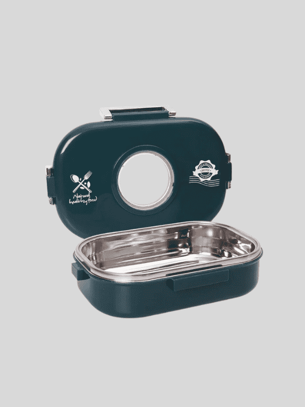 Jaypee Lunch Box Steel Submarine 800 Ml Green For Unisex.