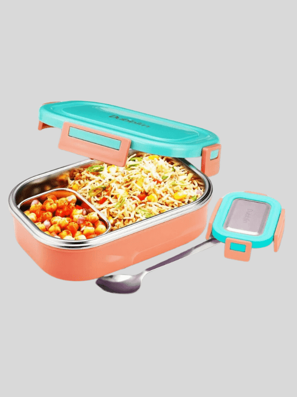 Dubblin Lunch Box Steel Candy 750 Ml Green For Unisex.