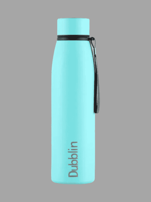 Dubblin Water Bottle Messi Steel 950 Ml Blue For Unisex