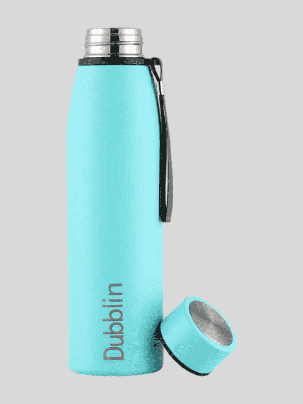Dubblin Water Bottle Messi Steel 950 Ml Blue For Unisex