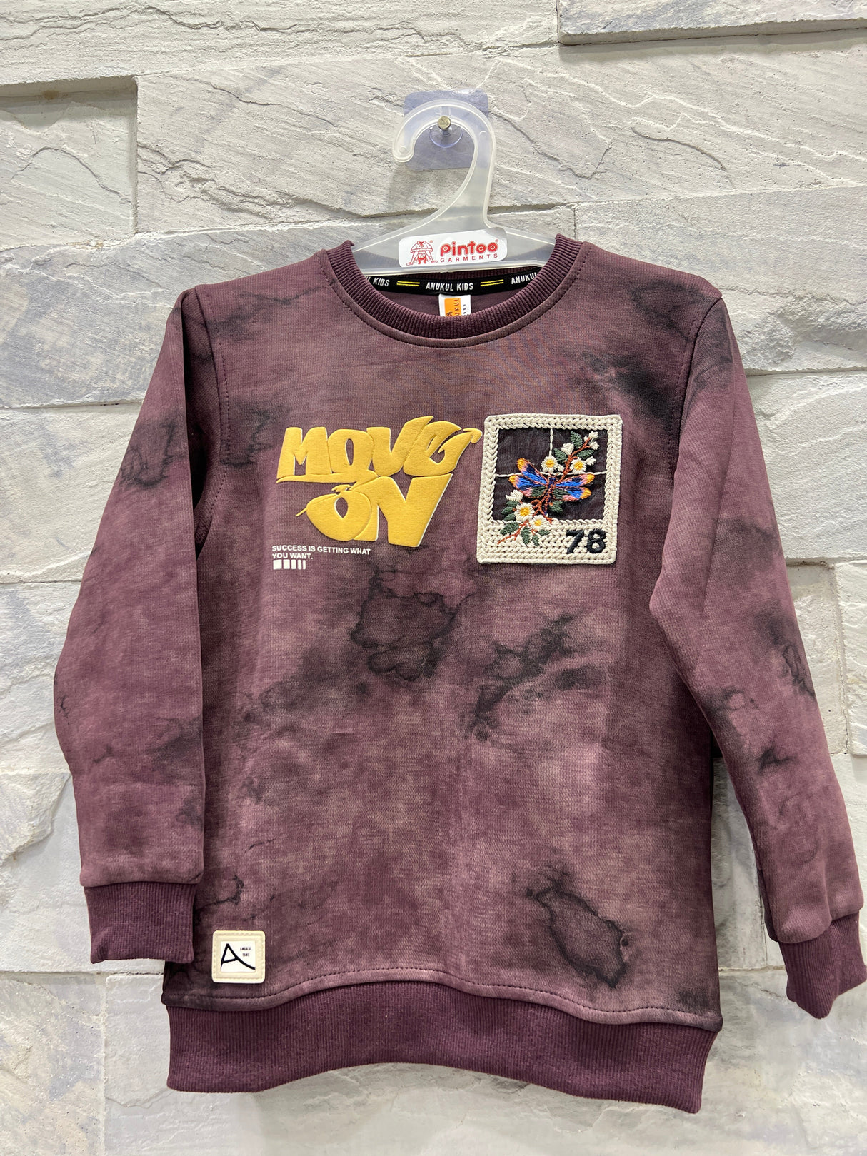 Kids’ Maroon Sweatshirt