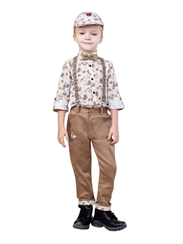 Boys' Teddy Bear Full-Sleeve T-Shirt