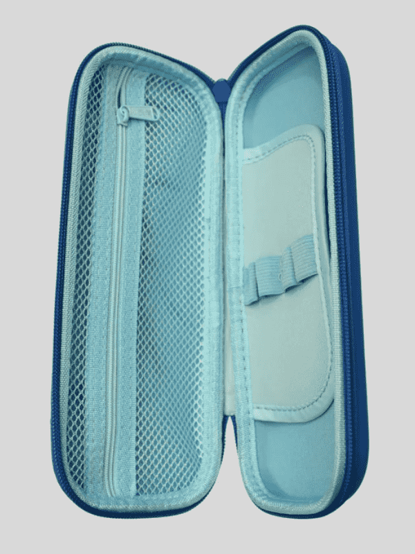 RS Pouch SINGLE ZIP Free Size - Blue