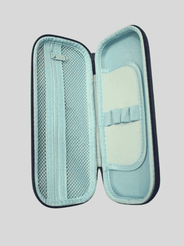 RS Pouch SINGLE ZIP Free Size - Navy Blue.