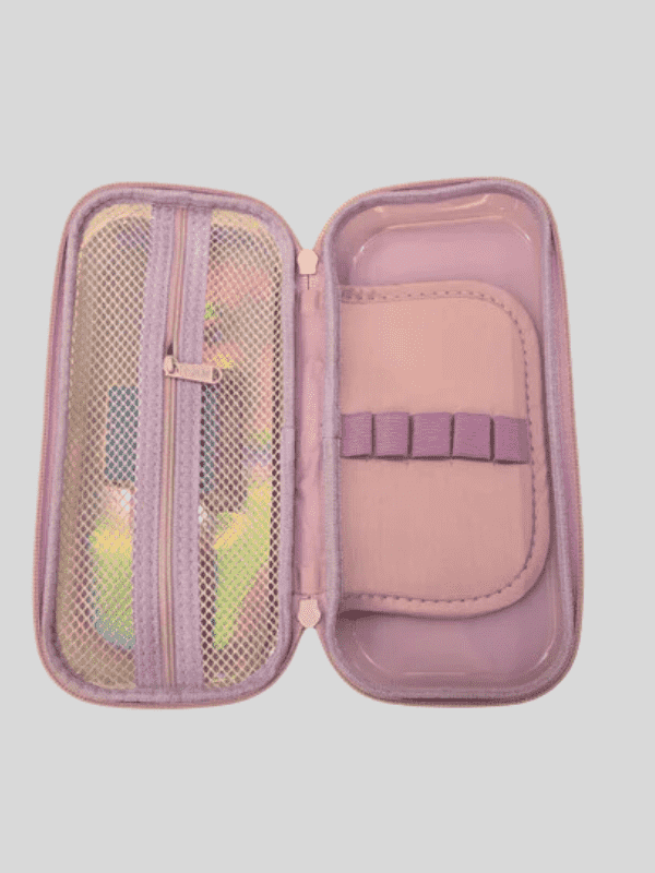 RS Pouch SINGLE ZIP Free Size - Purple.