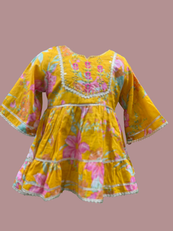 Yellow- Sharara Sets