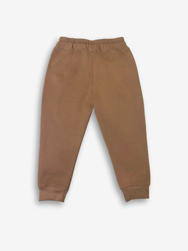 Boys' Brown Casual Track Pants