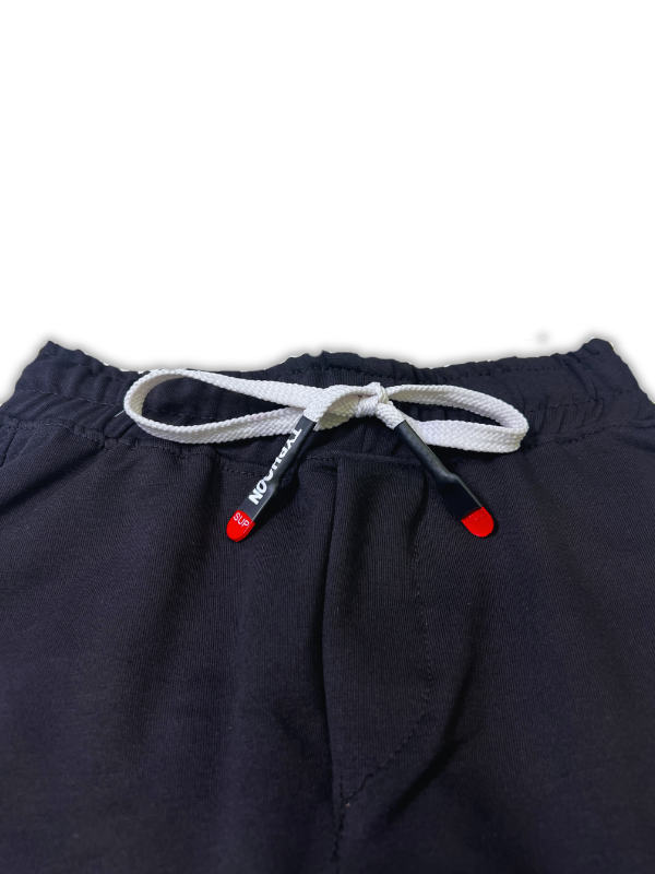Boys' Black Cargo Jogger Pants