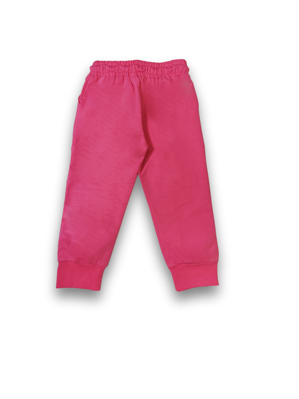Girls' Rani Pink Fleece Joggers