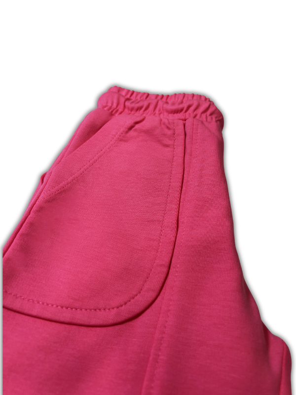 Girls' Rani Pink Fleece Joggers