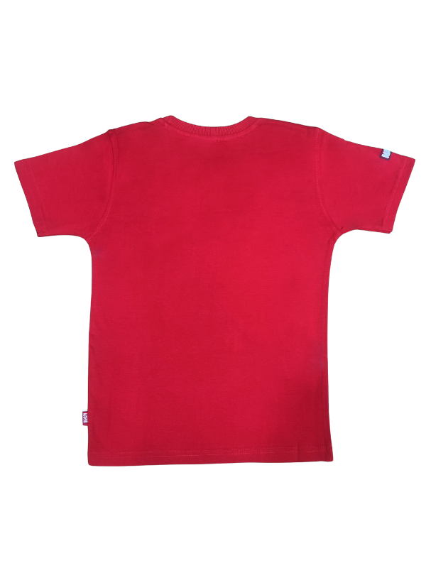 Boys' Red Marvel Spider-Man Sling Bag Graphic T-Shirt.