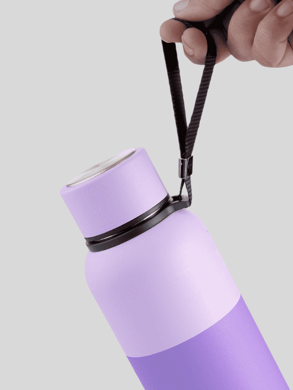 Cello Water Bottle Neo Kent Steel 900 Ml Purple For Unisex.
